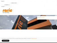 raric.ch Webseite Vorschau