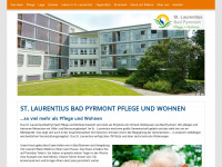 pflegewohnheim-st-laurentius.de Webseite Vorschau