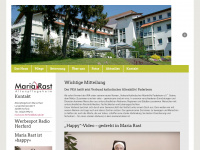 altenheim-mariarast.de Webseite Vorschau