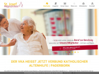 pflegewohnheim-st-josef.de Webseite Vorschau