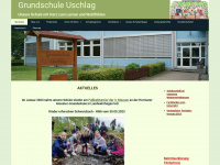 grundschule-uschlag.de Webseite Vorschau