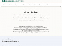 lenggenhager-bestattungen.de Webseite Vorschau