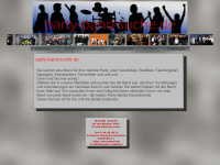 party-band-suche.de Webseite Vorschau