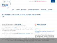 kneippverein-obernkirchen.de Webseite Vorschau