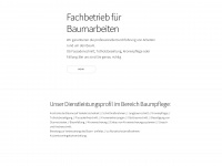 baum-strauch.de Webseite Vorschau