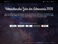 astronomie2009.at Webseite Vorschau