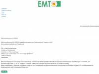 emt-elektro.de Webseite Vorschau