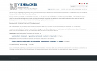 viehbacher.com Webseite Vorschau