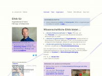ethikprojekte.ch Webseite Vorschau