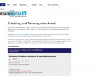 mannschafft.ch Webseite Vorschau