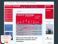 manne.ch Webseite Vorschau