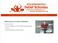 detlef-schonlau.de Webseite Vorschau