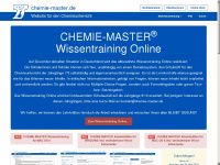chemie-master.de Webseite Vorschau