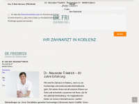 drfriedrich.de Webseite Vorschau