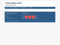 social-media-guide.de Webseite Vorschau