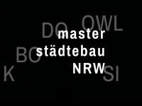 master-staedtebau-nrw.de Webseite Vorschau