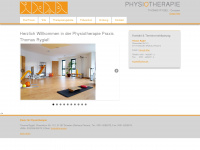 physiotherapie-thomas-rygiel.de Webseite Vorschau