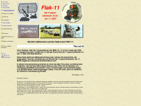 flak11.de Webseite Vorschau