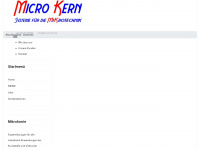 micro-kern.de Webseite Vorschau