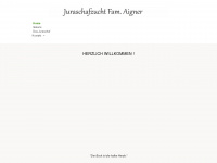 juraschafe.com Webseite Vorschau