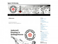 karate-schleswig.de Webseite Vorschau