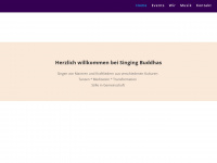 singingbuddhas.ch Webseite Vorschau