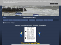 cux-wetter.de Webseite Vorschau