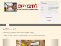 eberlwirt.de Webseite Vorschau