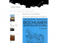 rainer-kuester.com Webseite Vorschau