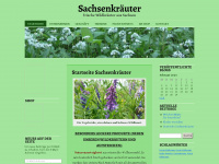 sachsenkraeuter.wordpress.com Webseite Vorschau