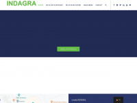 indagra.ro Webseite Vorschau