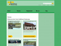 schaffhauser-wanderwege.ch Webseite Vorschau