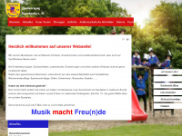 fanfarenzug-karrharde.de Webseite Vorschau