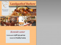 landgasthof-barkow.de Webseite Vorschau