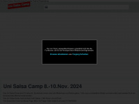 salsacamp.de Webseite Vorschau