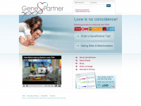 genepartner.com Webseite Vorschau