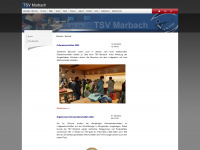 tsv-marbach.net Webseite Vorschau