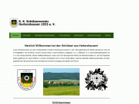 sv-hartershausen.de Webseite Vorschau