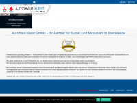 autohaus-kleist.de Webseite Vorschau