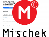 mischek.at Webseite Vorschau