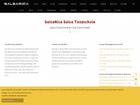 salsarica.ch Webseite Vorschau