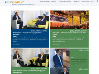 santemedia.ch Webseite Vorschau