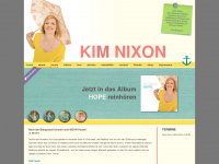 kim-nixon.de Webseite Vorschau