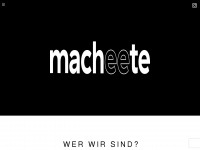 macheete.com Webseite Vorschau