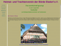 heimatverein-elsdorf.de Webseite Vorschau