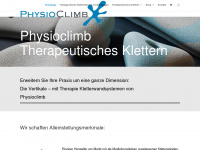 physioclimb.de Webseite Vorschau