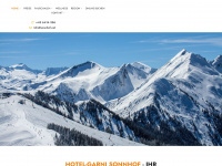 hotel-sonnhof.net Webseite Vorschau