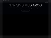 mediaroo.de Webseite Vorschau