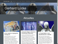 gerhard-luecke.de Webseite Vorschau