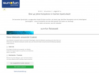 sunandfun.com Webseite Vorschau
